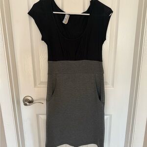Black and Gray Women's Dress